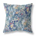 Palacedesigns 28 in. Springtime Indoor & Outdoor Throw Pillow Gray & Orange PA3095976